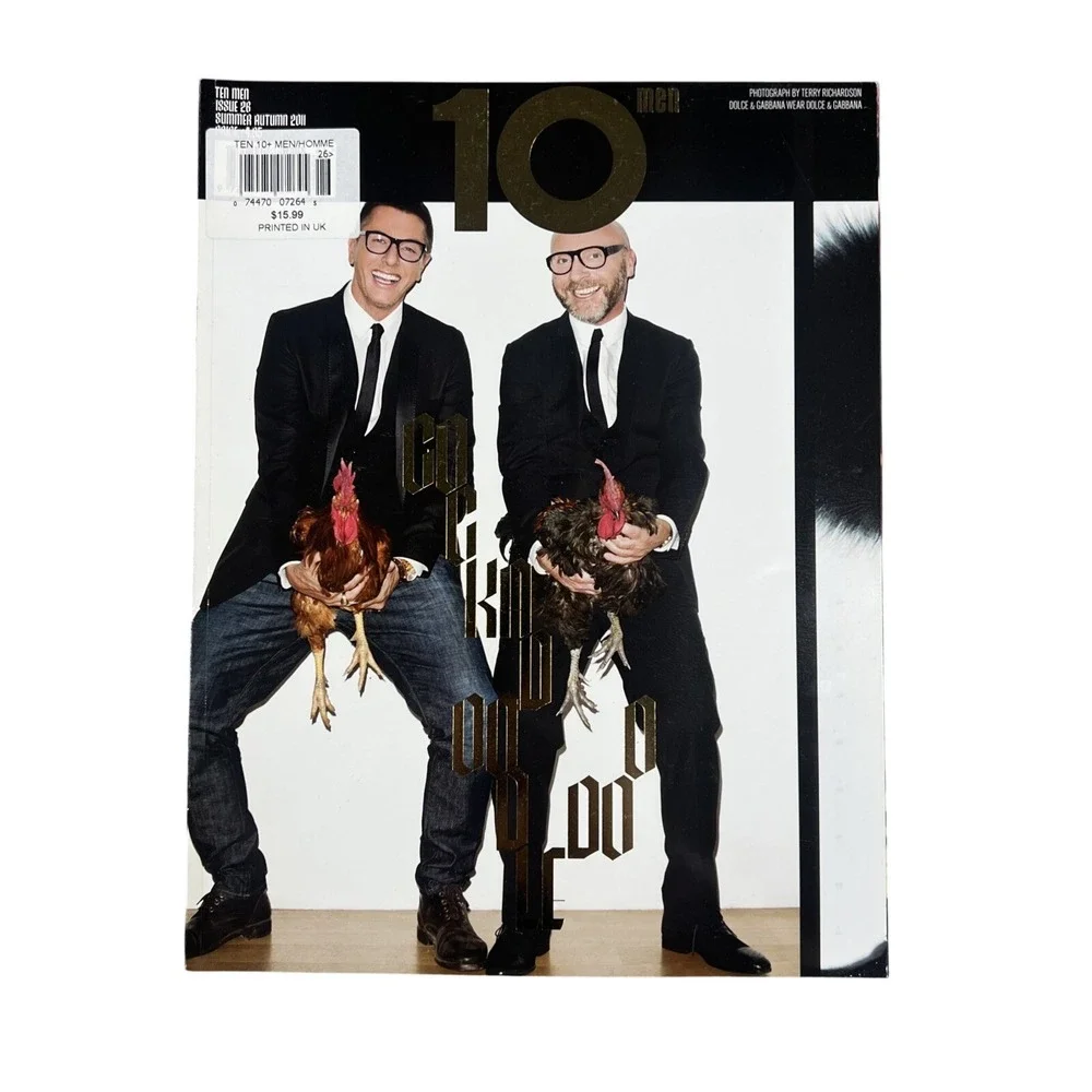 10 MEN Magazine 2011 ISSUE 26 DOLCE & GABBANA Luxury Mens Fashion Dior Luxe RARE